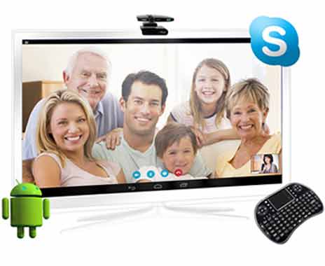 What is an Android TV Box skype